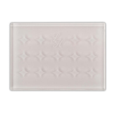 Lash Palette: Frosted Glass Glue Palette