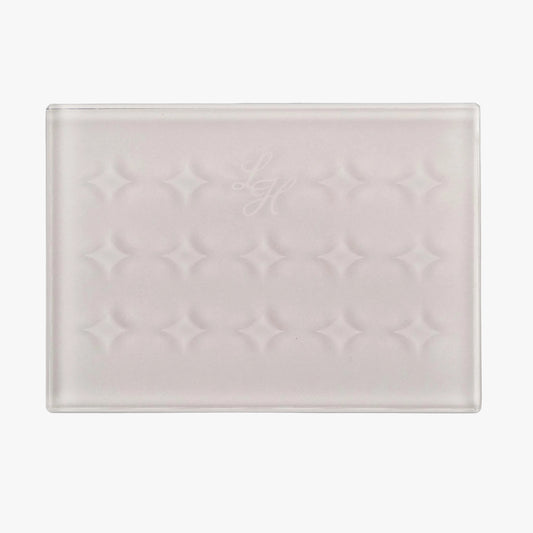 Lash Palette: Frosted Glass Glue Palette