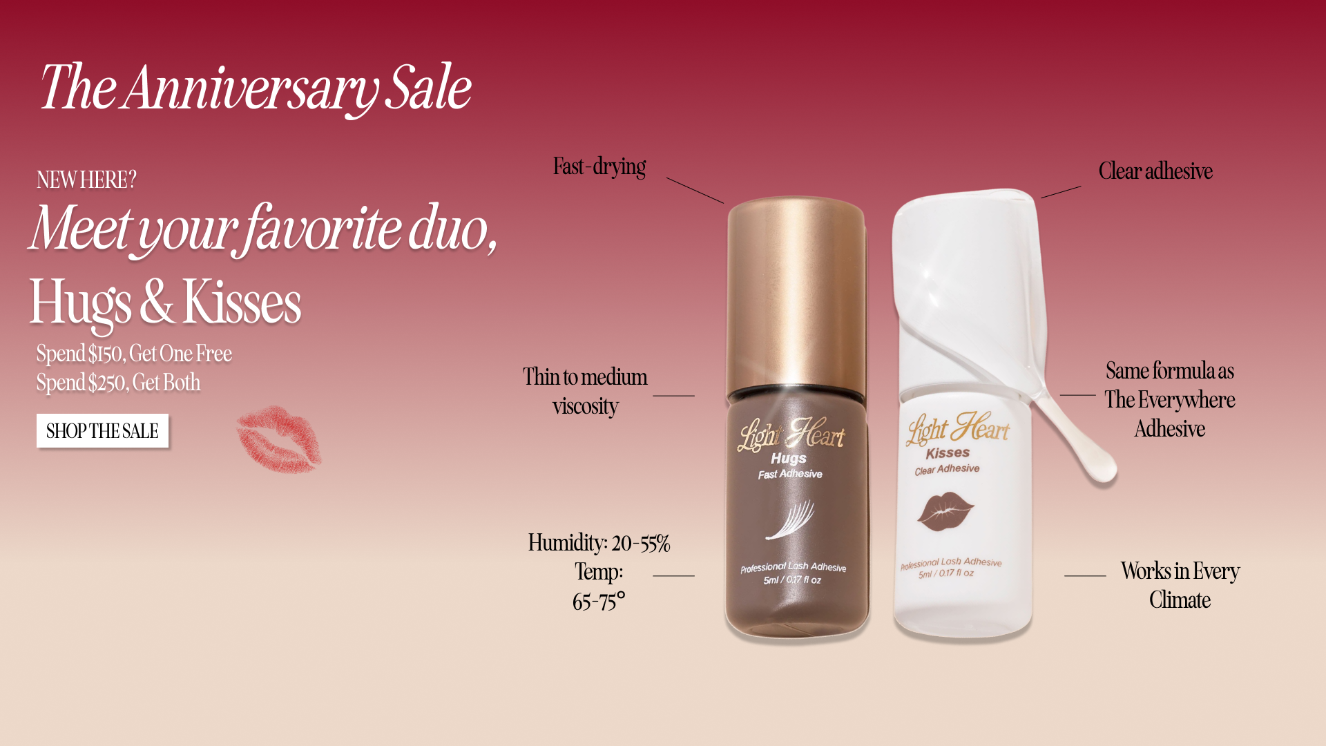 New Customers Anniversary Sale Free Adhesive