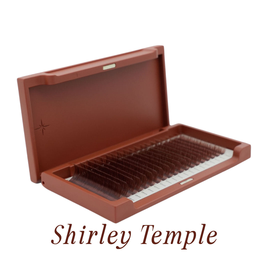Brown Artistry Shades |  Shirley Temple  |  Everything Lashes .03mm (20 Rows/Tray)