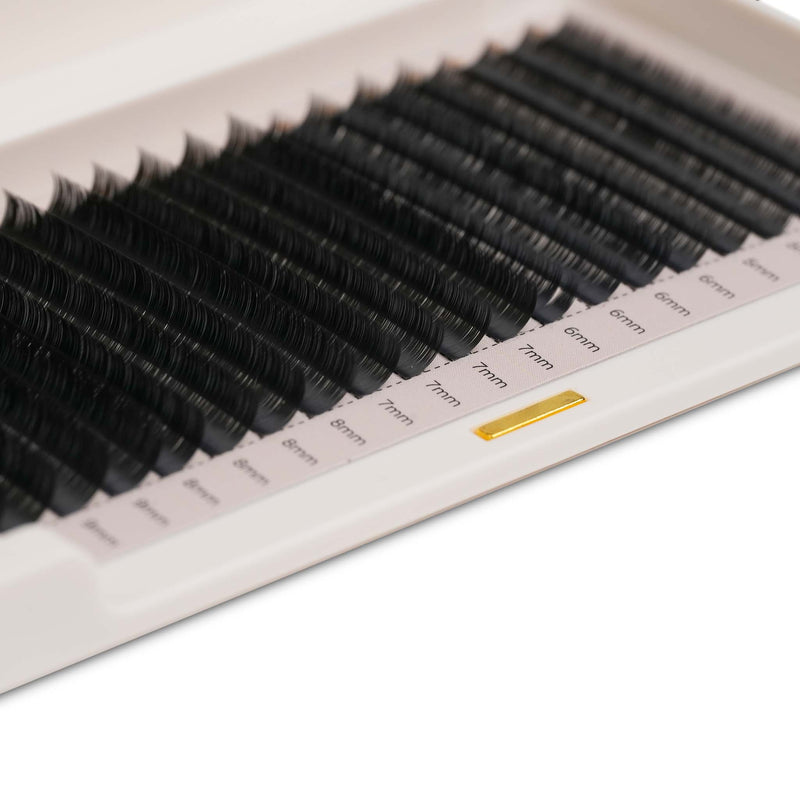 Light Heart Everything Lash | 20 Rows per Tray | Softest 0.03mm Lash Extensions | 0.03 Mixed Length Trays