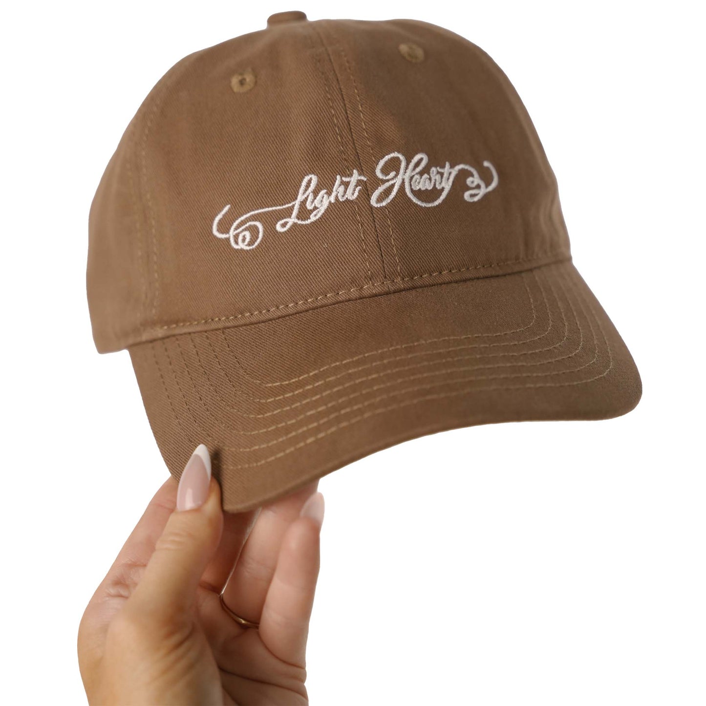 Light Heart Ribbon Cap