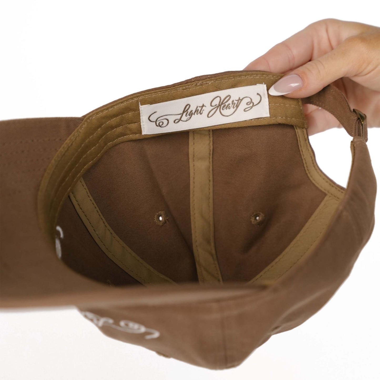 Light Heart Ribbon Cap